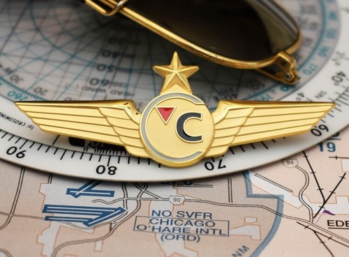 Compass airline captain wing - compass,